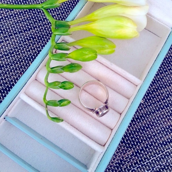 ✨Stunning Smoky Topaz + Solid Silver Ring - Picture 6 of 6